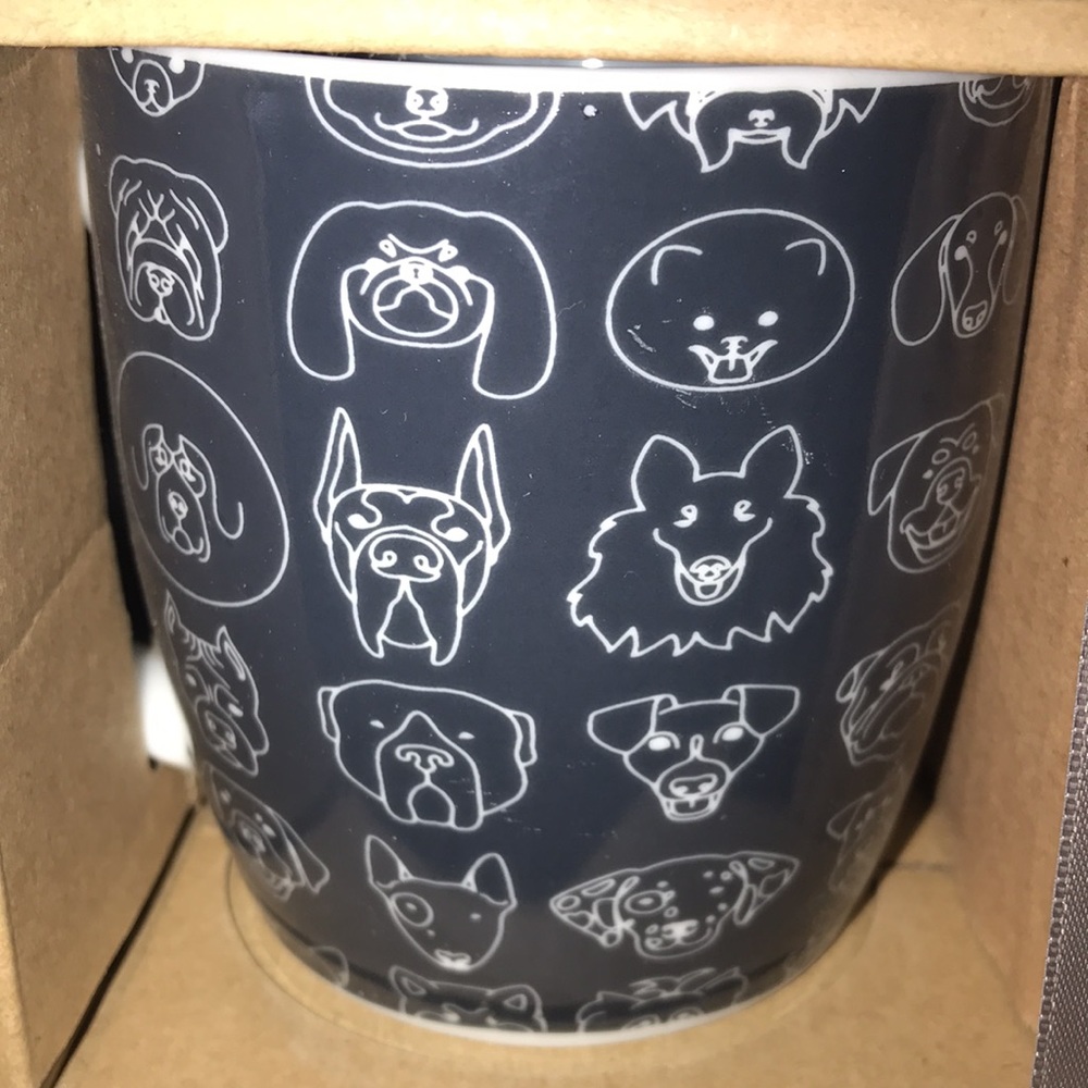 NWT Pet Friends Ceramic Set— Dog Print - Picture 2 of 7